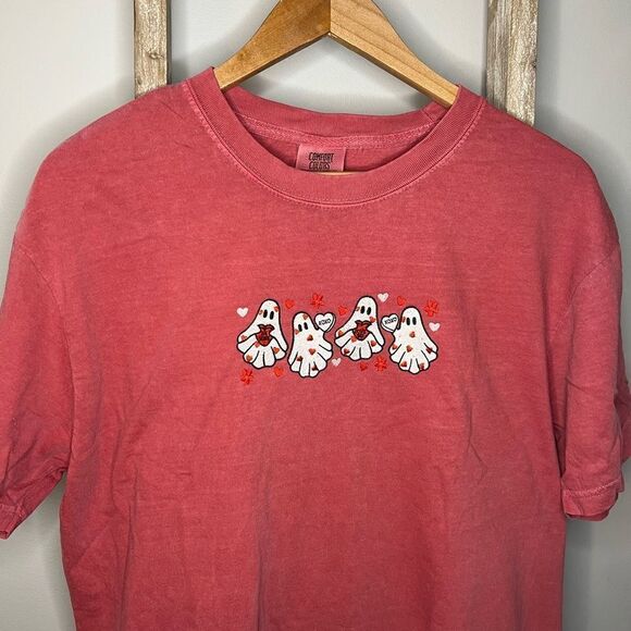 Valentine Ghost Embroidered Tee - Picture 2 of 6